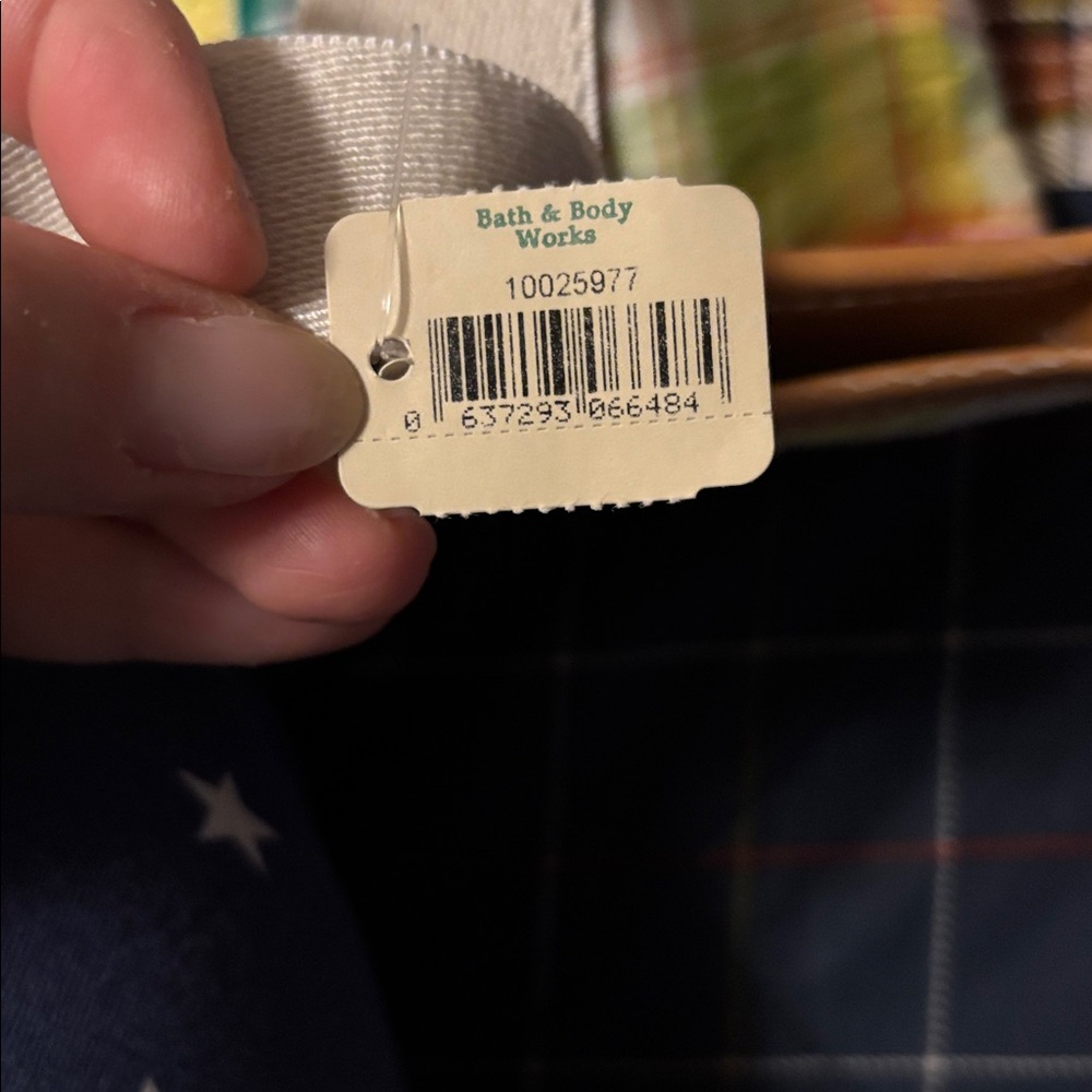 Bath & Body Works Vibrant Plaid Tote - Picture 10 of 10